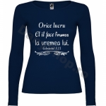 Bluza femei, Orice lucru El il face frumos