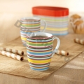 Set 2 căni din porţelan in cutie