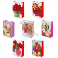 Pungi de cadouri cu flori, marime mare